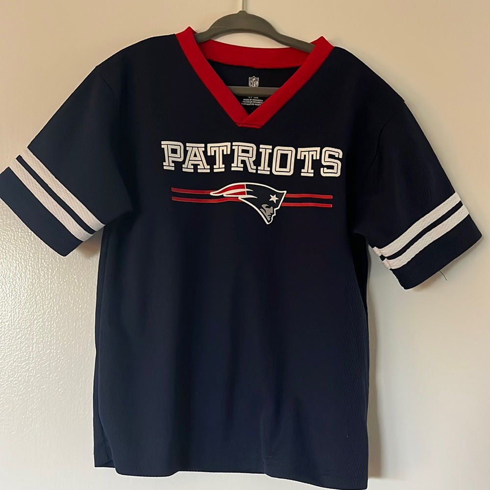 NFL Patriots kids unisex jersey shirt 4T